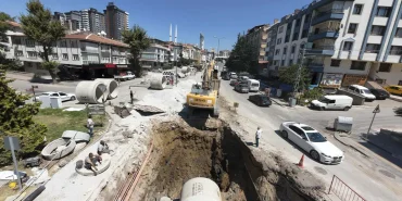 Keçiören Basınevleri’nde 40 Yıllık Sel Sorunu İçin Altyapı Çalışması 1 drone (1)