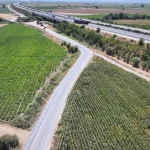 Manisa Büyükşehir’den Turgutlu-Saruhanlı Arasında 15 Kilometrelik Yol Çalışması (1)