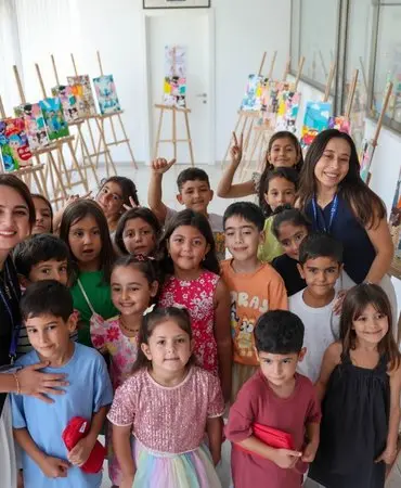 Sayılarla Tuval Boyama Atölyesi Mini Sergi ile Tamamlandı (16)