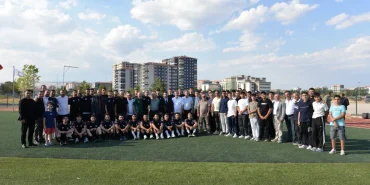 Kahramankazan Belediyespor Yeni Sezon Hazırlıklarına Başladı 1 KAHRAMANKAZAN BELEDİYESPOR TFF 3. LİG HEDEFİYLE YENİ SEZONU AÇTI (1)