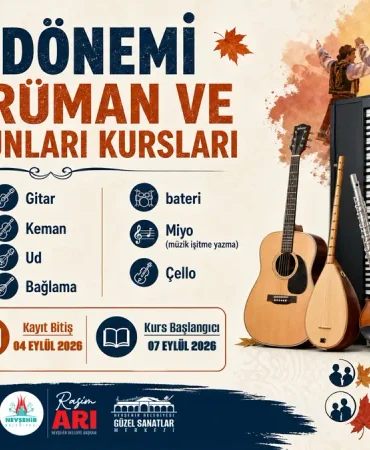 NEV BEL GÜZ DÖNEMİ KURSLAR 001