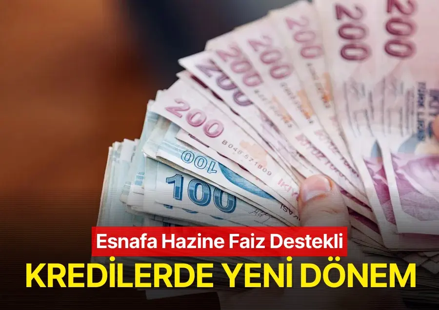 Vergi ve SGK Borcu Olan Esnafa Hazine Faiz Destekli Kredilerde Yeni Düzenleme